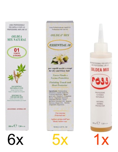 6 OILDEA® MIX NATURAL 01 FORTE + 5...