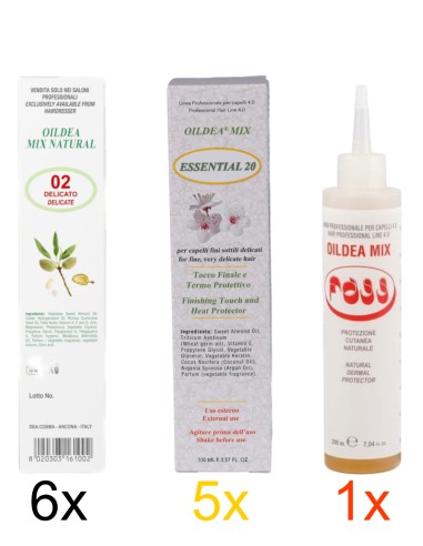 6 OILDEA® MIX NATURAL 02 FORTE + 5...