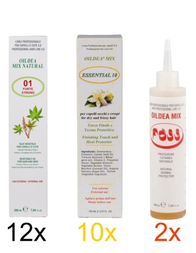 12 OILDEA® MIX NATURAL 01 FORTE + 10...